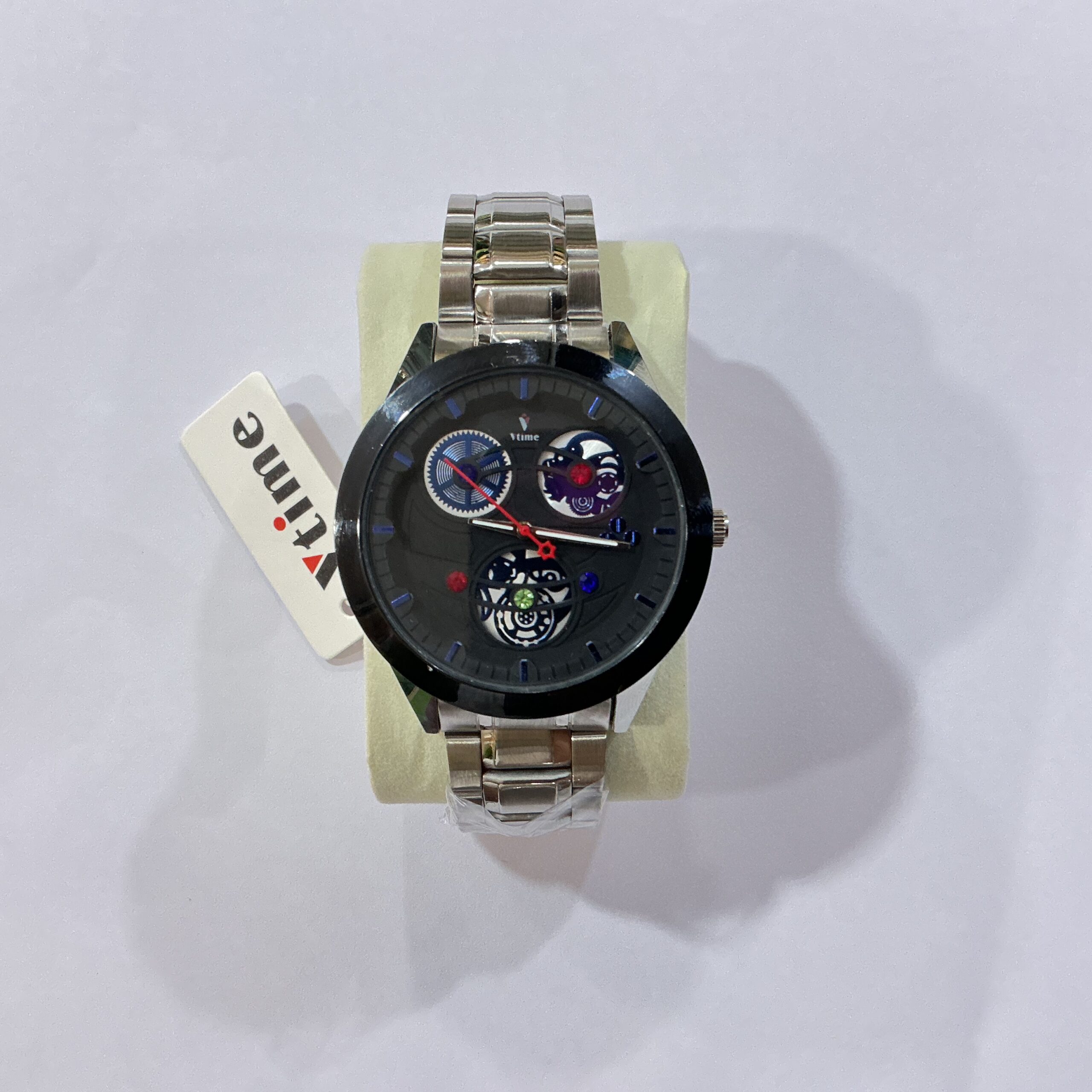 Silver Analog Watch