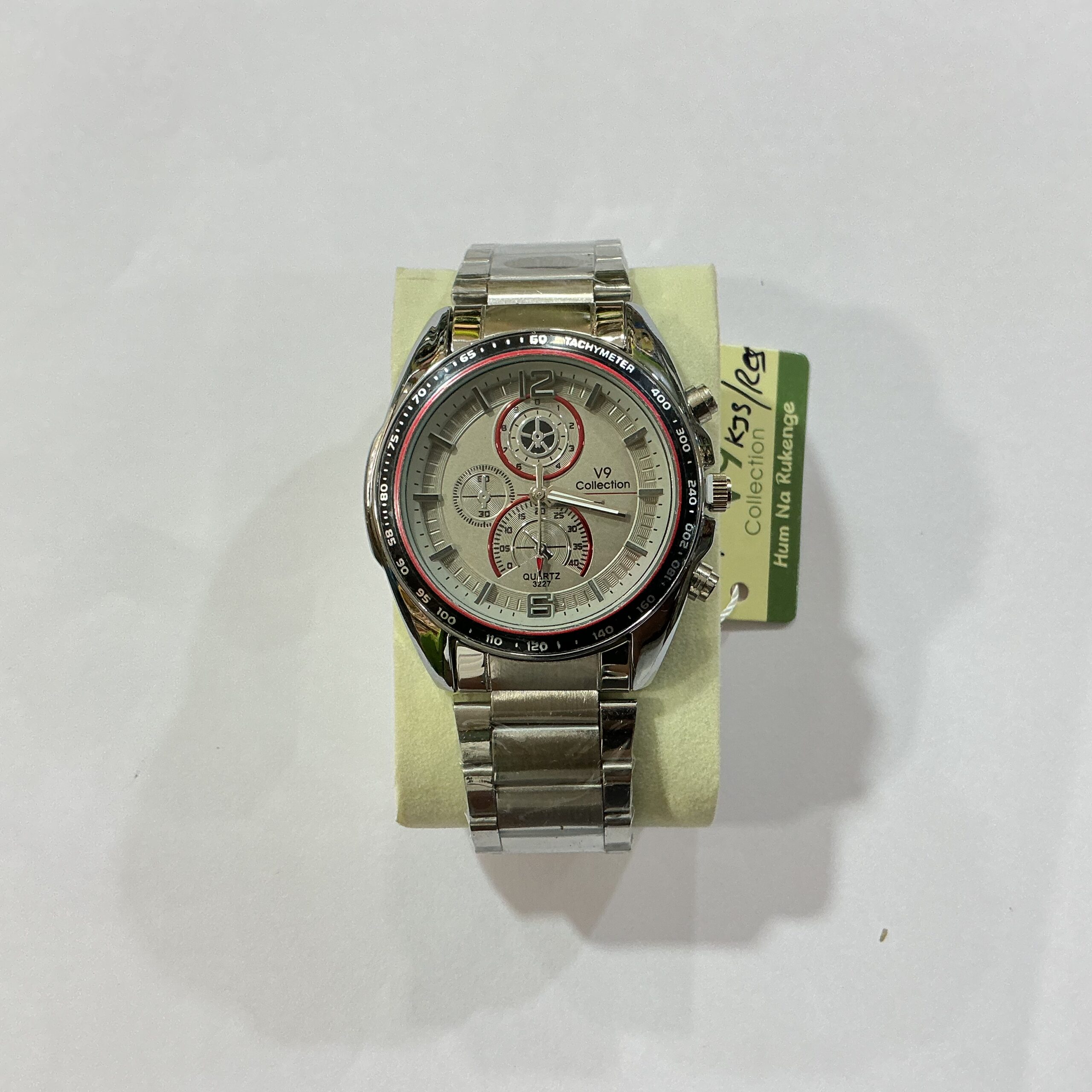 Silver Analog Watch