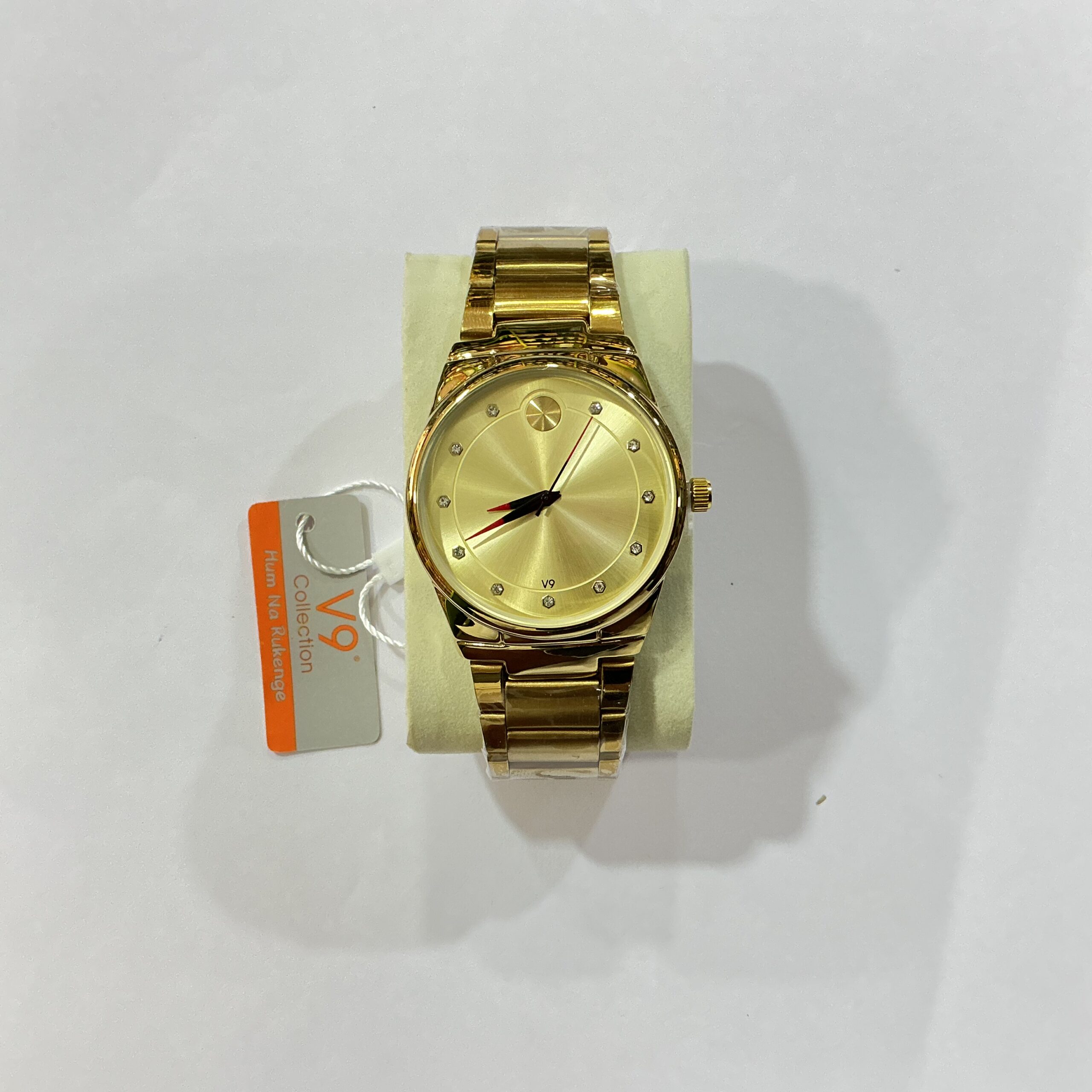 Golden Analog Watch