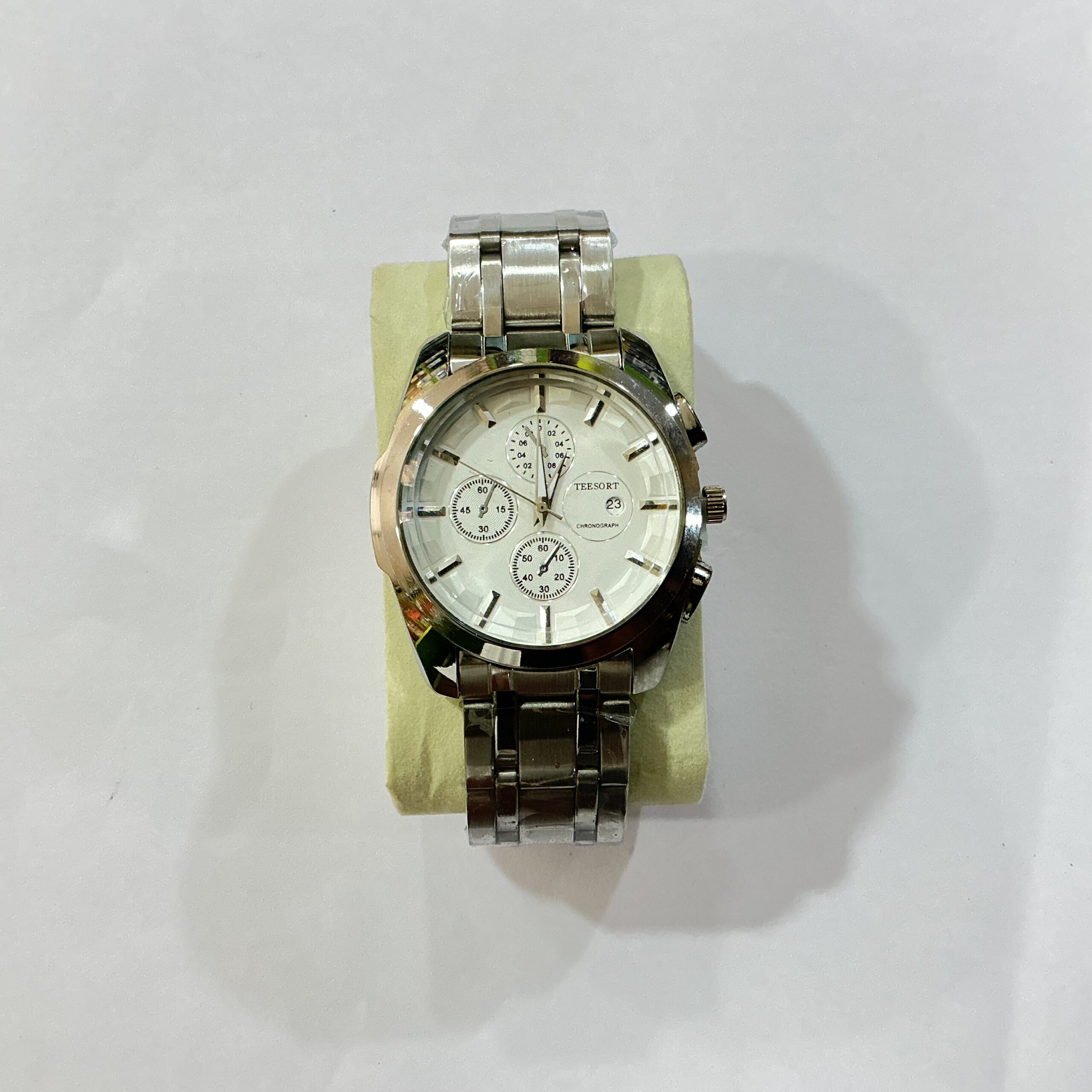 Silver Analog Watch