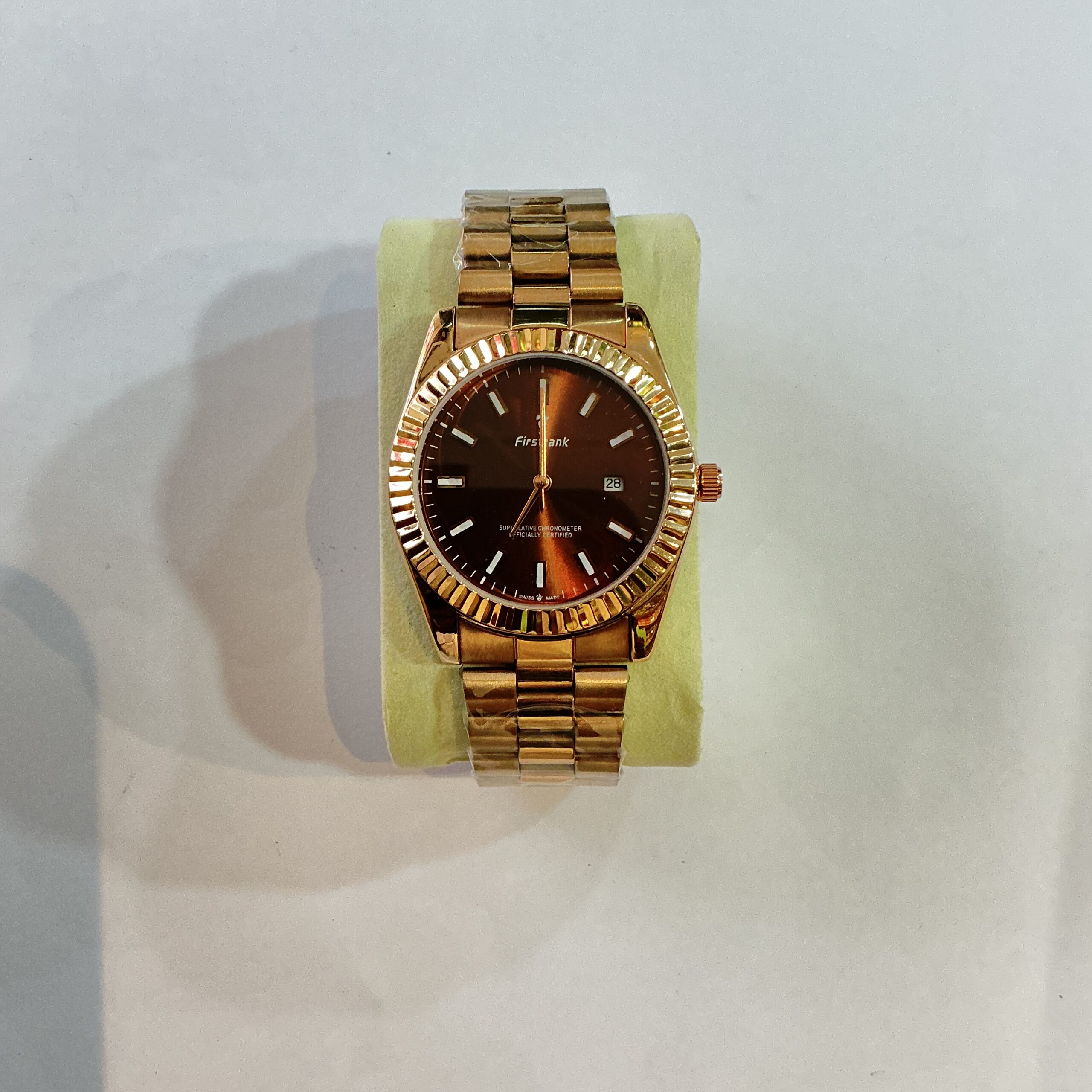 Full Golden Analog Watch