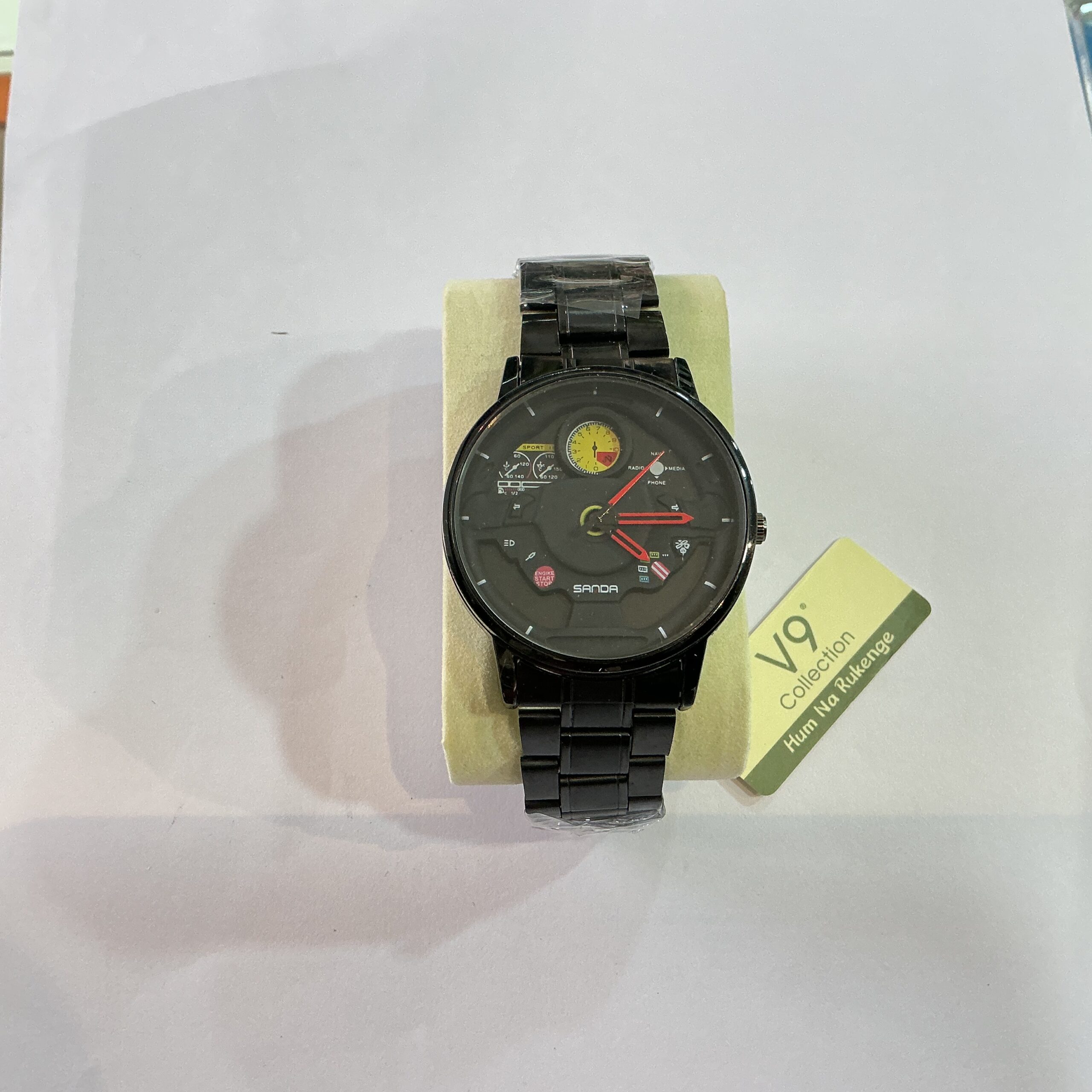 Black Analog Watch