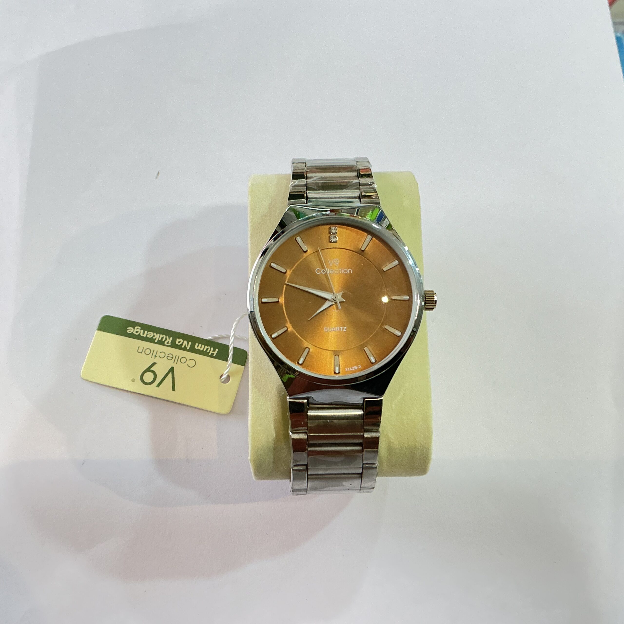 Silver Analog Watch
