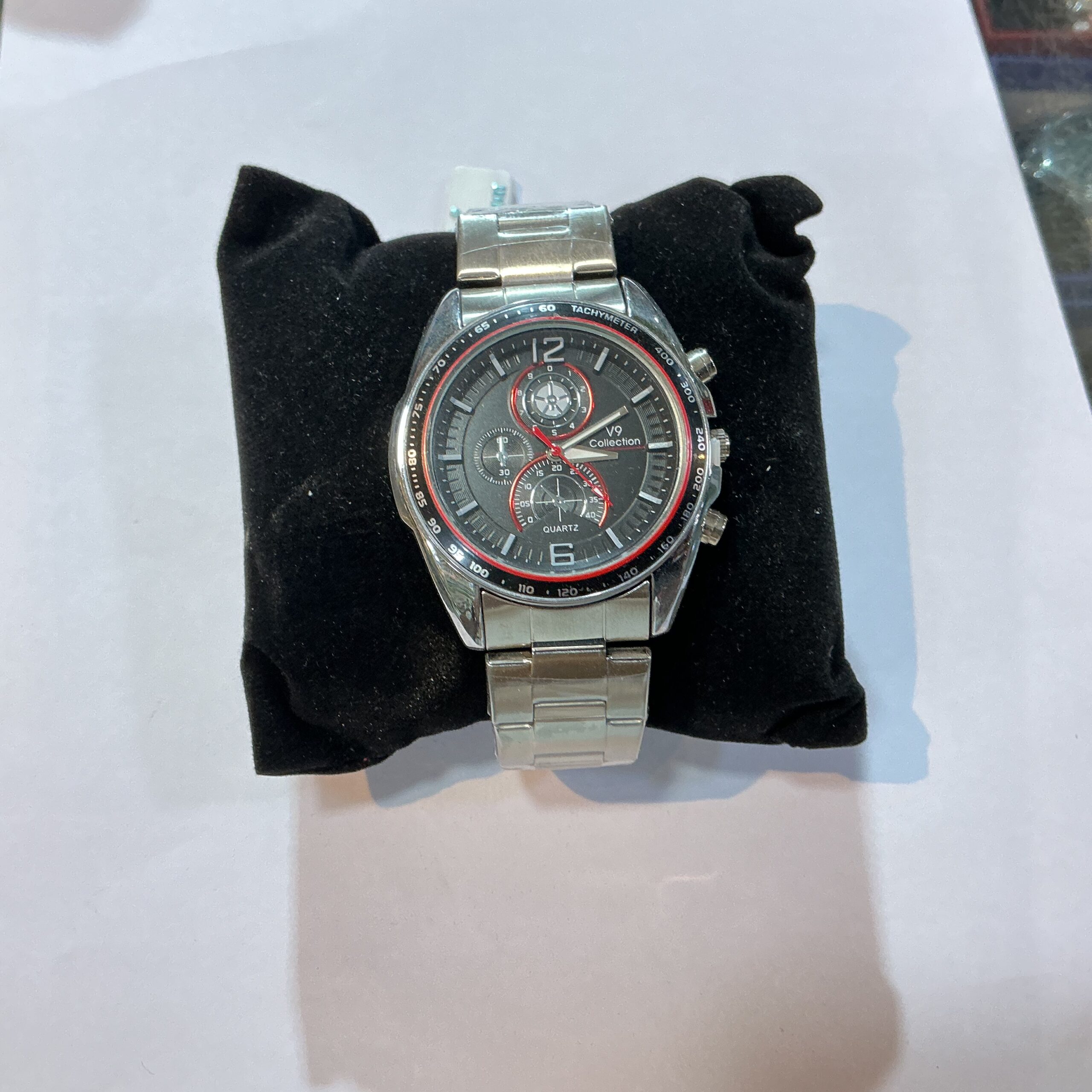 Silver Analog Watch