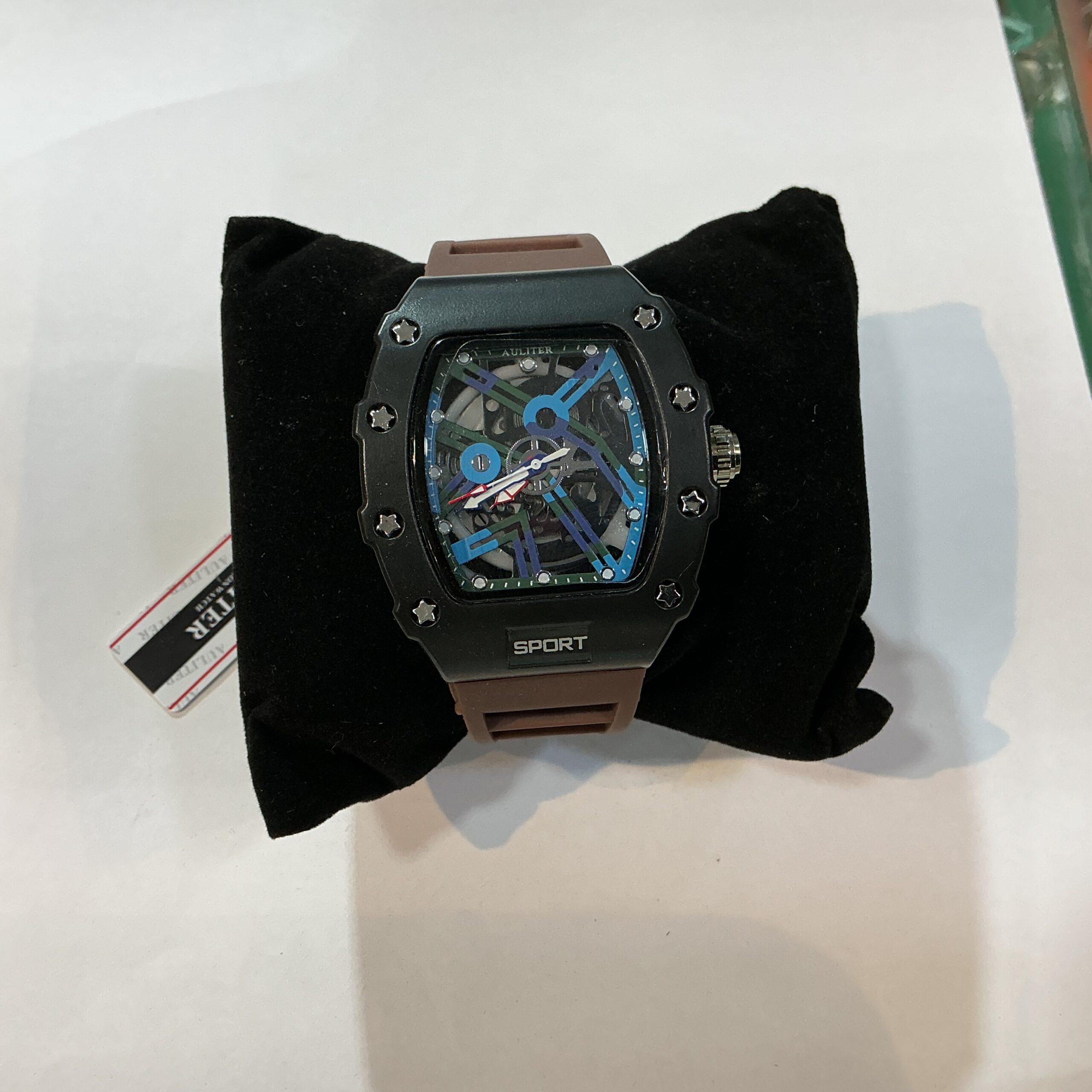 Silicon Strap Analog Watch